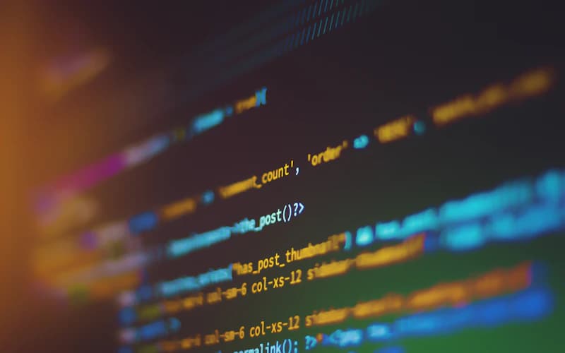 Code on a computer screen, illustrating machine learning research